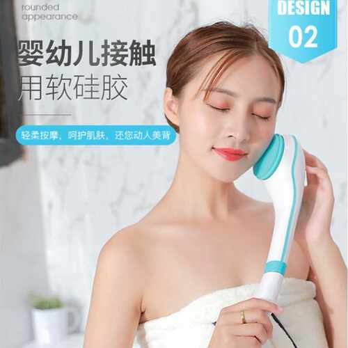 电动按摩搓澡器搓背全自动长柄洗澡擦后背搓澡神器沐浴刷