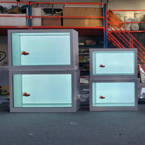 3D触摸透明橱窗展示柜 透明液晶拼接屏 OLED液晶屏 透明LED玻璃屏