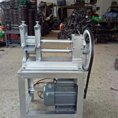 手摇破篾机电动开篾片机手动竹条分层机破竹机家用竹片加工分层机