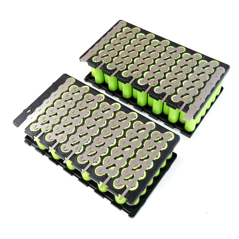 18650锂电池蜂窝形状支架+镍片5并6并8并13串14串48V10Ah-20Ah