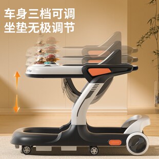 学步车防o型腿婴儿手推车宝宝2024款儿童多功能学行车起步车