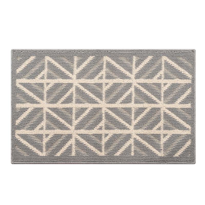 入户门地垫浅灰地毯家用玄关门口耐脏防滑垫户外大门口进门脚垫
