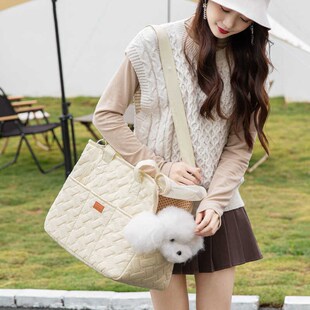 猫包外出便携透气单肩透气小体狗包手提行李箱猫咪宠物斜挎背包