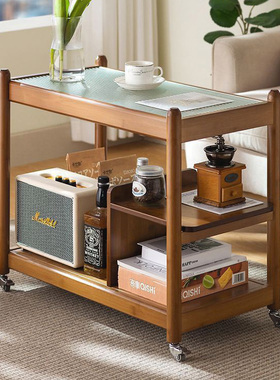 迷你沙发侧边柜移动小边几家用简约小桌子床N头柜桌小推车床头角