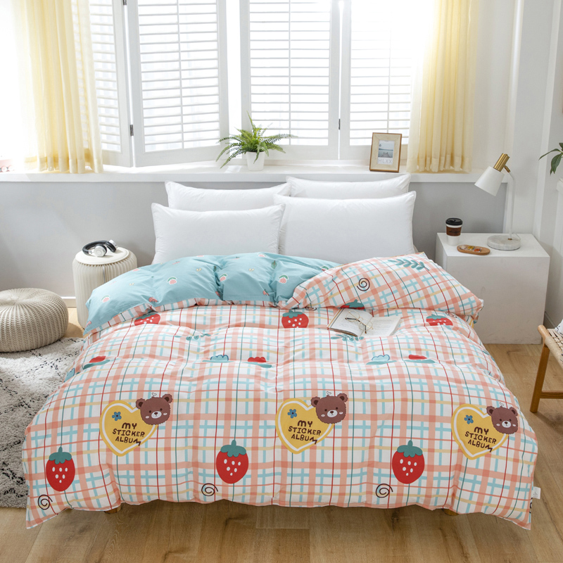 全棉被套单件2米x2米3被罩单人一1米5五八6乘7两8二2米2x2米4