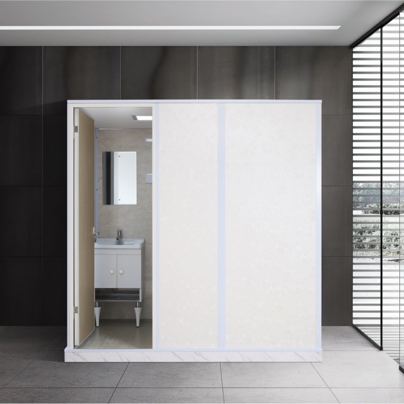 定制款整体淋浴房封闭式移动厕所浴室酒店公寓家用一体式洗澡房