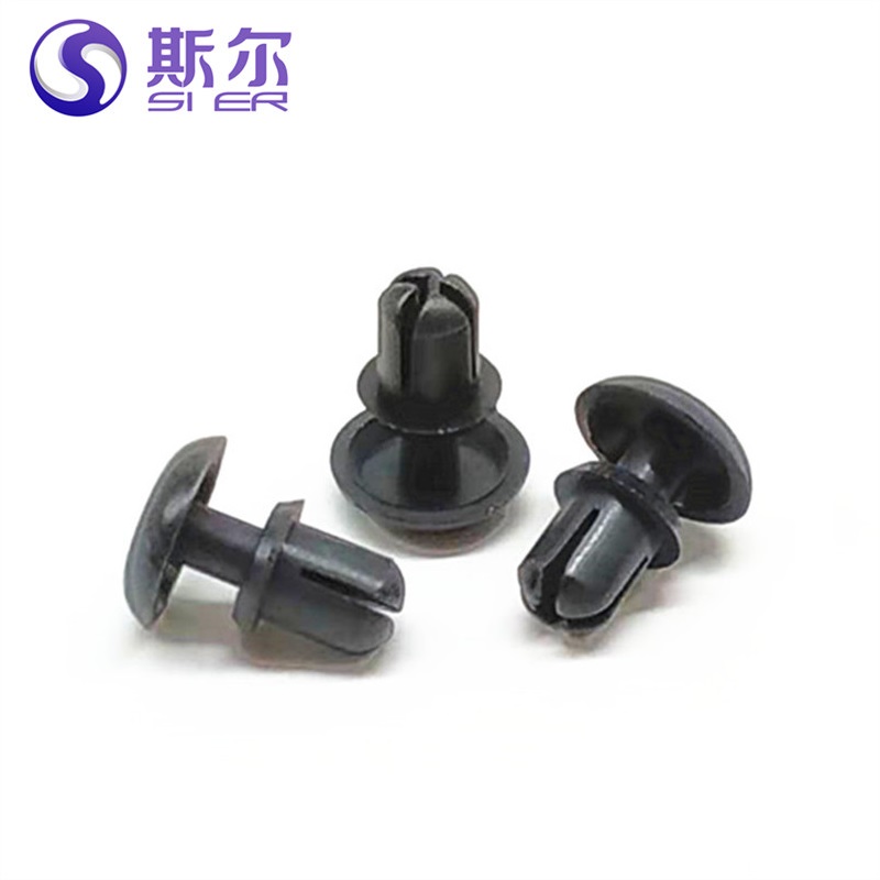 尼龙铆钉按压式塑料卡扣R型塑胶子母铆钉PC板固定膨胀铆钉R3R35R4