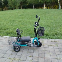 电动三轮车小型家用折叠车单人轻便锂电代步三轮车