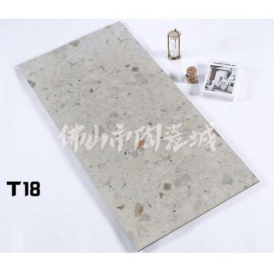 水磨石砖600x1200客厅哑光防滑地板磁砖商铺酒店仿古60x120瓷砖