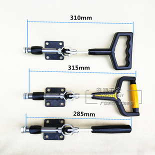 夹钳夹头锁夹 推拉式 快速夹具压紧器 烫画机夹具304E 304H工装