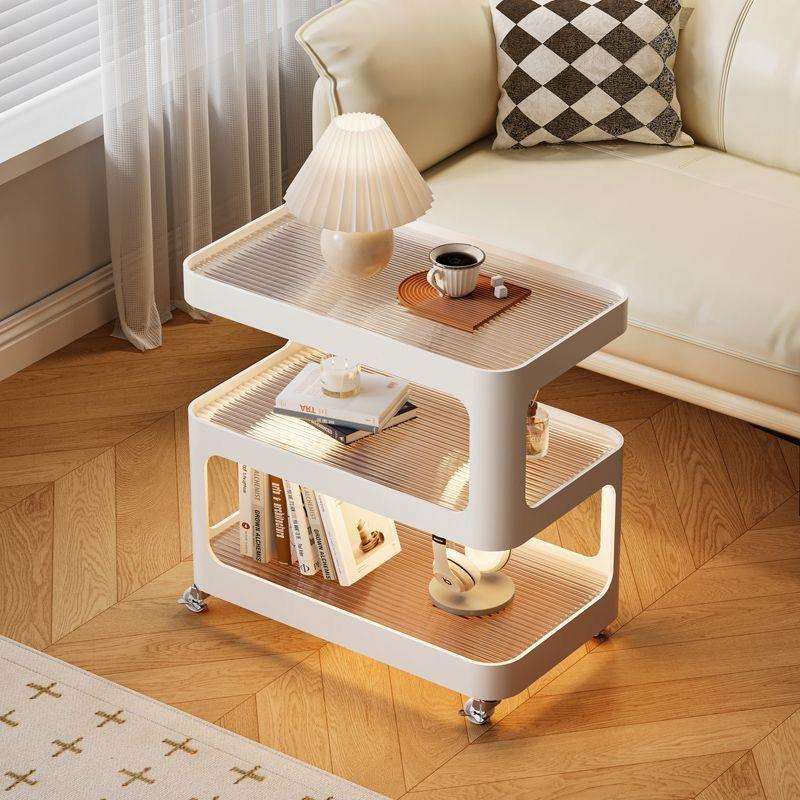 沙发边几轻奢感2025新款客厅可移动茶几小桌子床头小推车边几