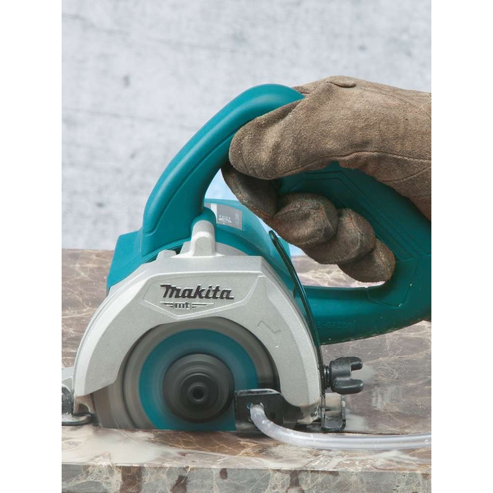 牧田M0400B云石机大理石瓷砖切割墙面开槽型材切割机多功能手持锯