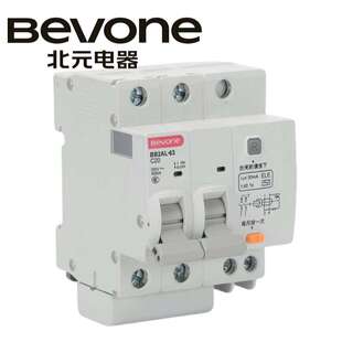 2P漏電保護斷路器1PN家用3P空氣開關4P微斷 電器BB2AL 北京北元