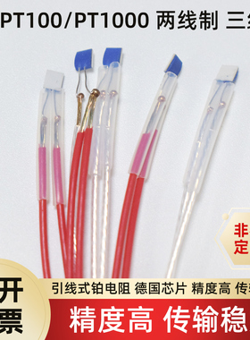 铂电阻PT100/PT1000A级热电阻温度传感器测温芯片温度探头Heraeus