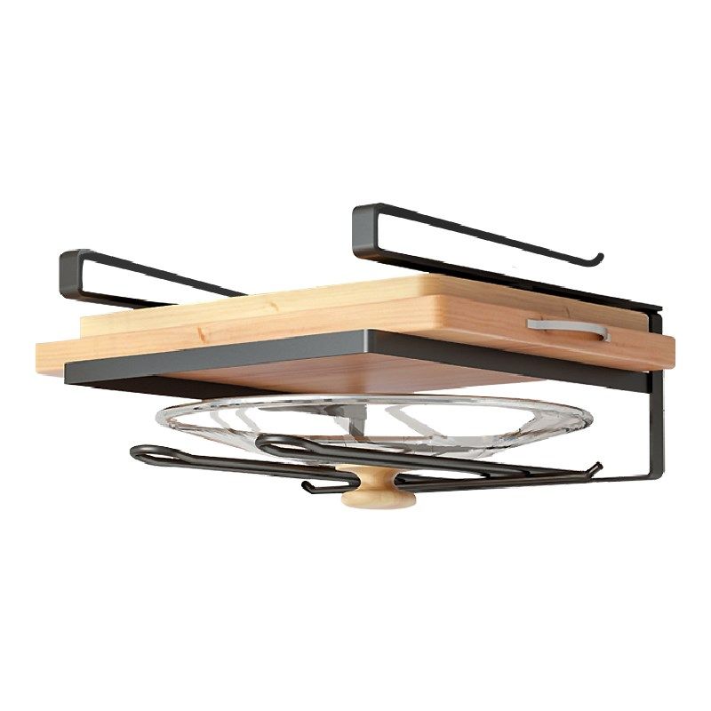 橱柜下挂置物架锅盖抹布铲子收纳架多功能柜子橱柜悬挂菜板置物架,厨房/烹饪用具,厨房置物架/置物柜/角架,淘宝优惠券,粉丝福利购,淘宝优惠卷