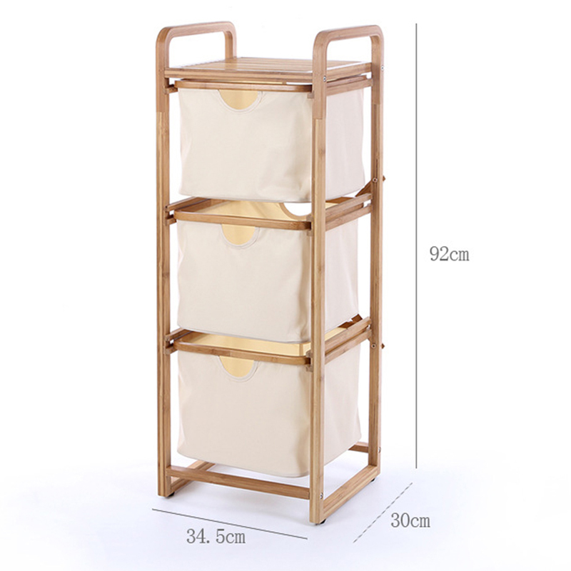 浴室卫生间落地脏衣服收纳篮架置物架玩具零食多功能收纳架置地式