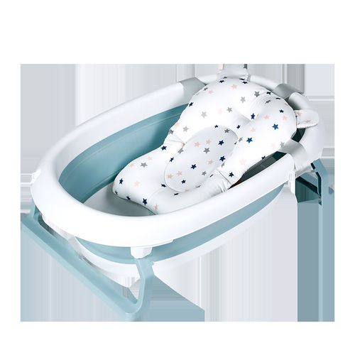 婴儿洗澡盆可坐躺加厚儿童大号沐浴桶小孩新生儿初生宝宝折叠浴盆