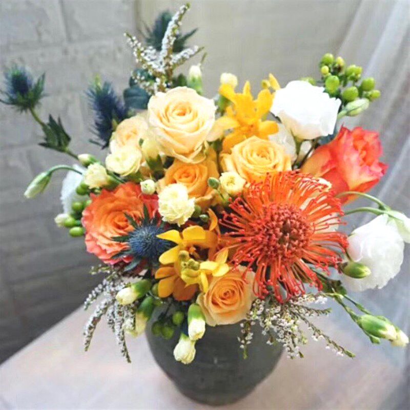 云南单花鲜花混搭鲜花每周一花包月速递一共四束套餐全国配送包邮