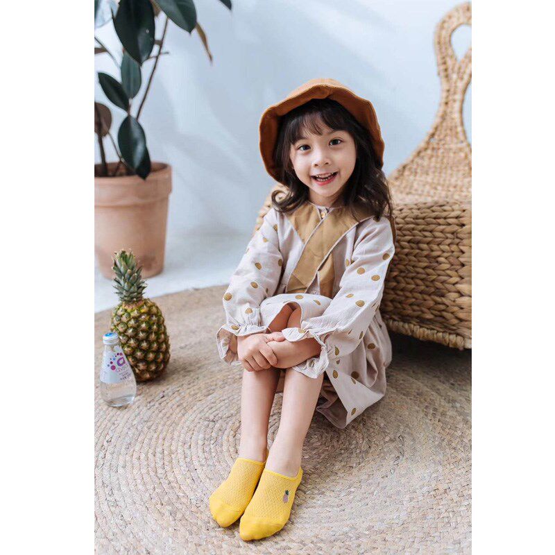 2024上新  nice公主范 女宝船袜浅口隐形 小女孩网眼袜夏薄