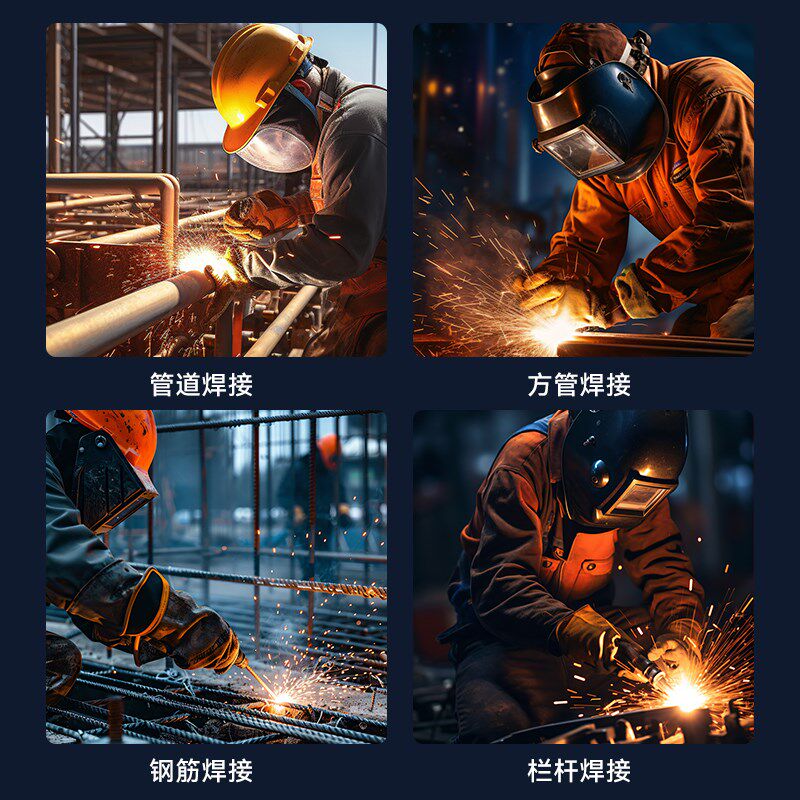 新式汽油发电电焊机两用一体机160A户外施工移动便携柴油发电机