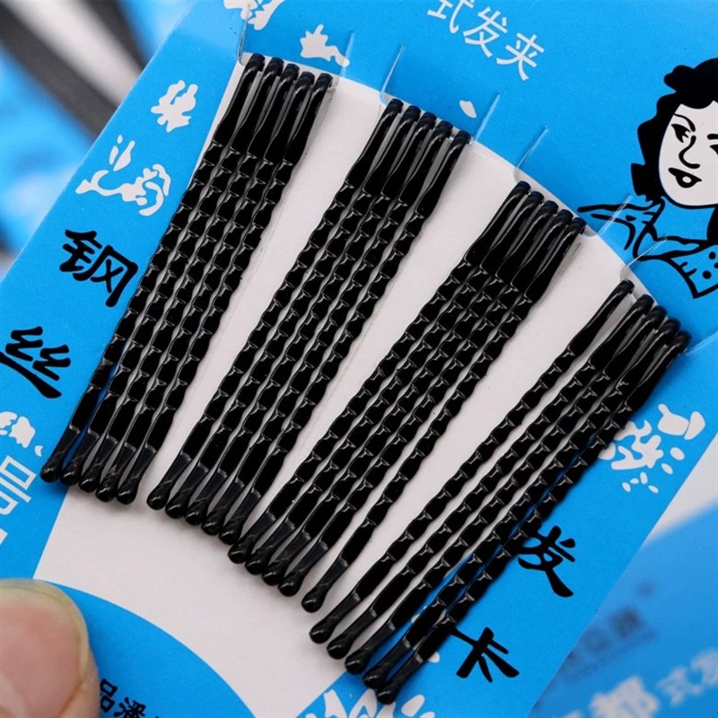 碎发夹女边夹发卡侧边头发卡子2024新款前额刘海一字夹小夹子头饰