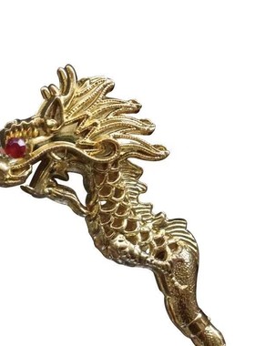 龙王拐王母娘娘土地公婆黑老太太合金摆件法器新古典纯手工制配件