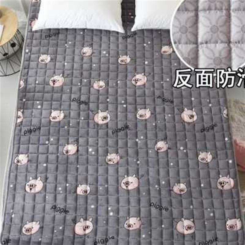 法兰绒床垫软垫榻榻米珊瑚绒床褥薄垫被双人18m床15米床褥子12