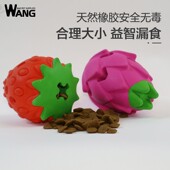 狗狗玩具大型犬益智漏食玩具耐磨耐咬草莓火龙果解闷神器宠物用品