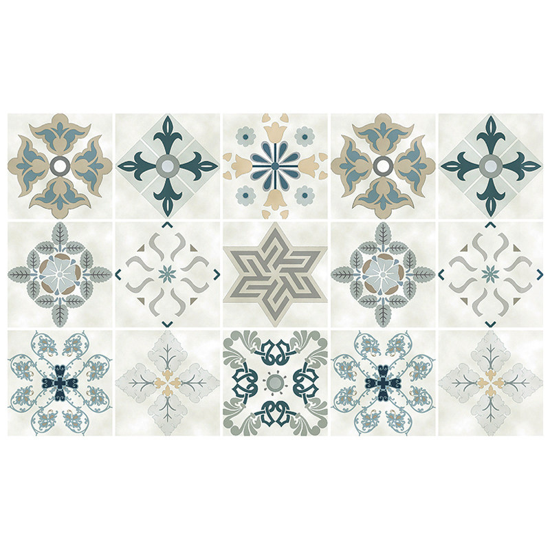自粘厨房瓷砖防油贴纸欧式翻新墙面贴画卫生间浴室防水壁纸耐高温