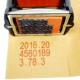 打日期打码 机产品批号有效期单双排三排数字可调节手动日期打码 器