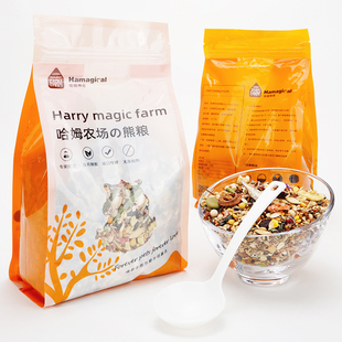 哈姆神奇金丝熊自配粮食高蛋白营养增肥花枝鼠类仓鼠主粮饲料罐装
