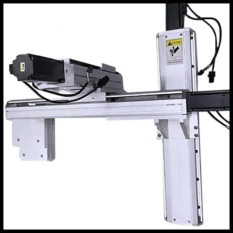 热销伺服马达步进同步带直线滚珠丝杆十字滑台小型电动V导轨模组