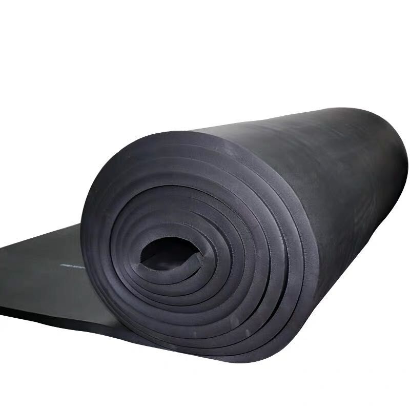 热销橡塑保温板阻燃自粘阳光房屋顶隔热棉风管保温隔热材料管道隔