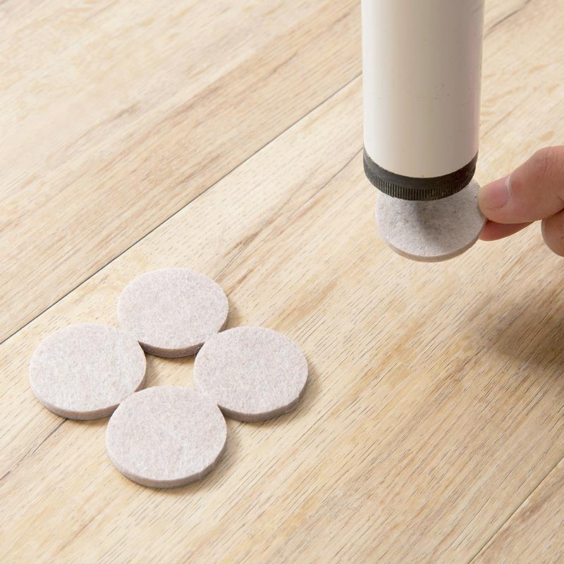 热销大叔隔音保护套桌椅脚套家居桌脚垫羊毛毡脚贴床脚防撞腿木家