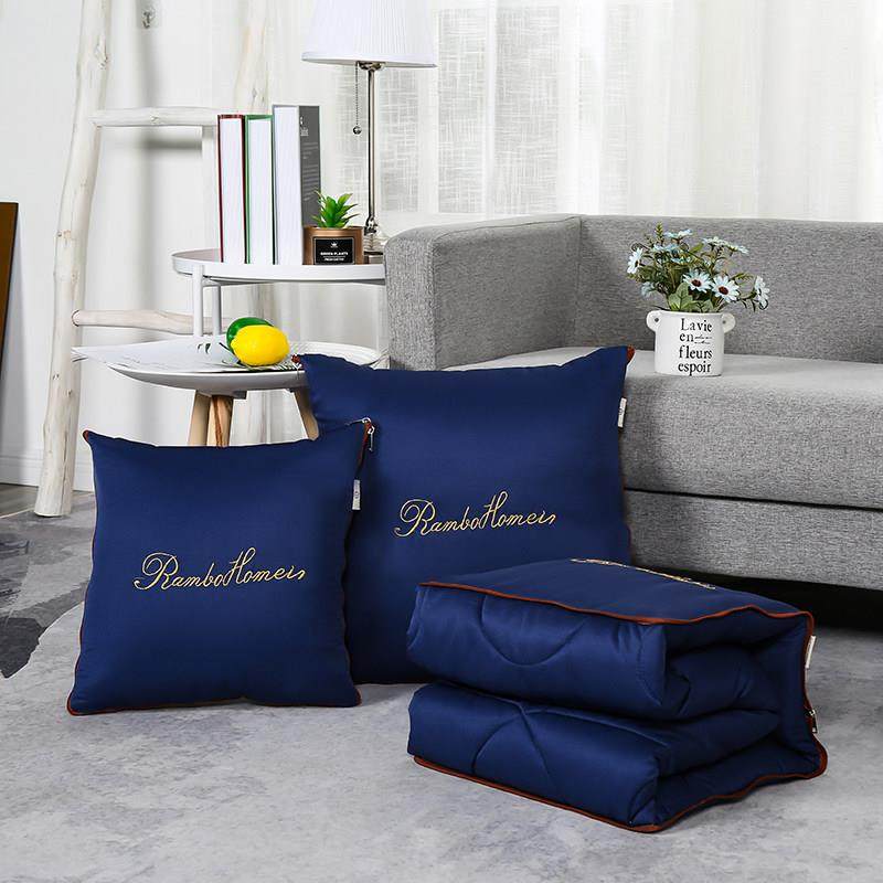 抱枕被子两用沙发床头仿真丝汽车用抱枕办公室午睡御寒多功能枕被,居家布艺,抱枕被,淘宝优惠券,粉丝福利购,淘宝优惠卷
