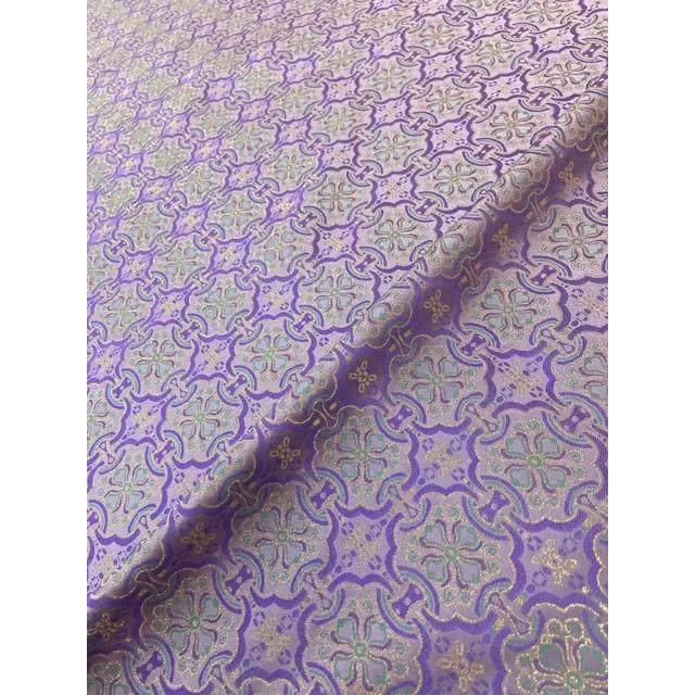 定胜纹锦金色 非遗宋锦布料真丝布料旗袍汉服唐装马甲古风面料