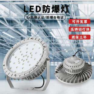 LED防爆灯仓库车间化工厂厂房工业工矿灯防腐加油站罩棚投泛光灯