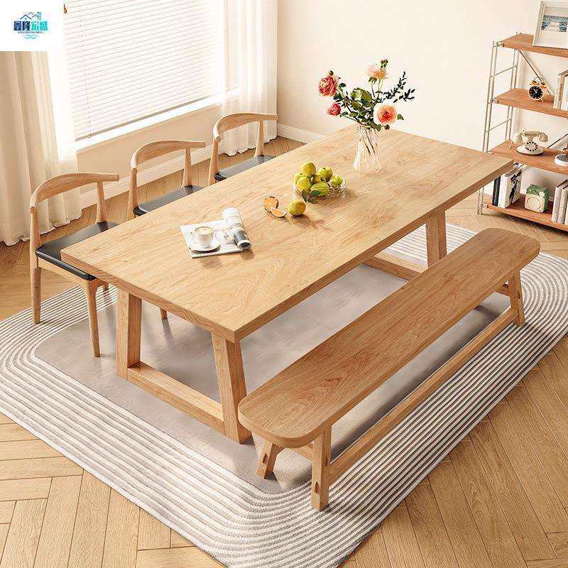 简约实木餐桌长方形饭桌家用小户型餐书桌一体客厅长桌椅组合套装,鲜花速递/花卉仿真/绿植园艺,割草机/草坪机,淘宝优惠券,粉丝福利购,淘宝优惠卷