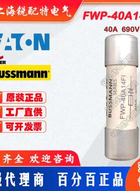 FWP-40A14FI陶瓷管保险丝 690V 40A 14X51 巴斯曼BUSSMANN熔断器
