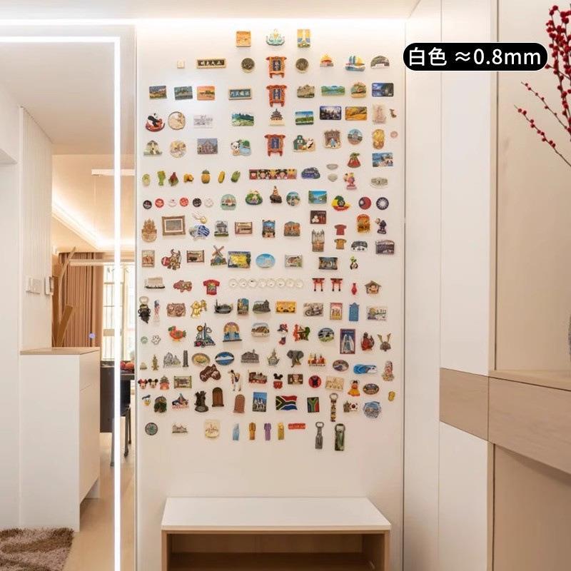 冰箱贴展示板磁吸黑板墙留言板家用收纳板牌吸磁性小磁铁挂墙磁力