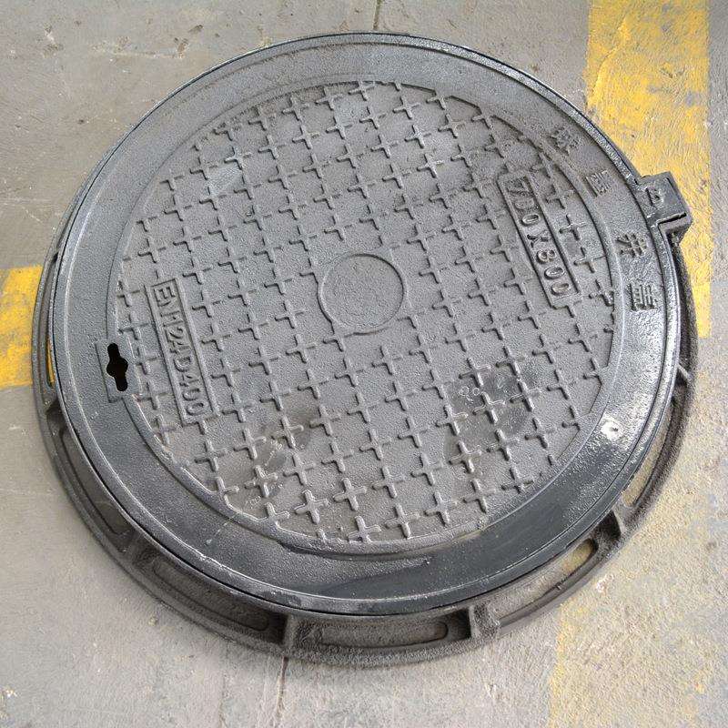 厂家铸铁球墨井盖 圆形窨井盖下水道盖子盖板 球墨铸铁井盖球墨铸