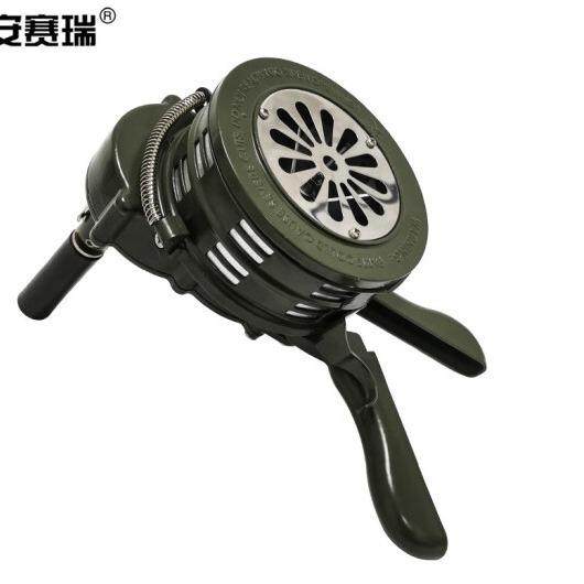 安赛瑞28541手摇警报器便携手动报警器警报器手持式应急演练