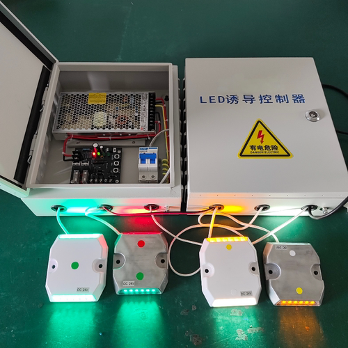 LED诱导灯控制器隧道诱导标轮廓标道钉灯电光诱导标同步闪控制器