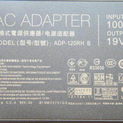 华硕飞行堡垒6代 FX86FE/FM笔记本电源适配器19V 6.32A电脑充电线