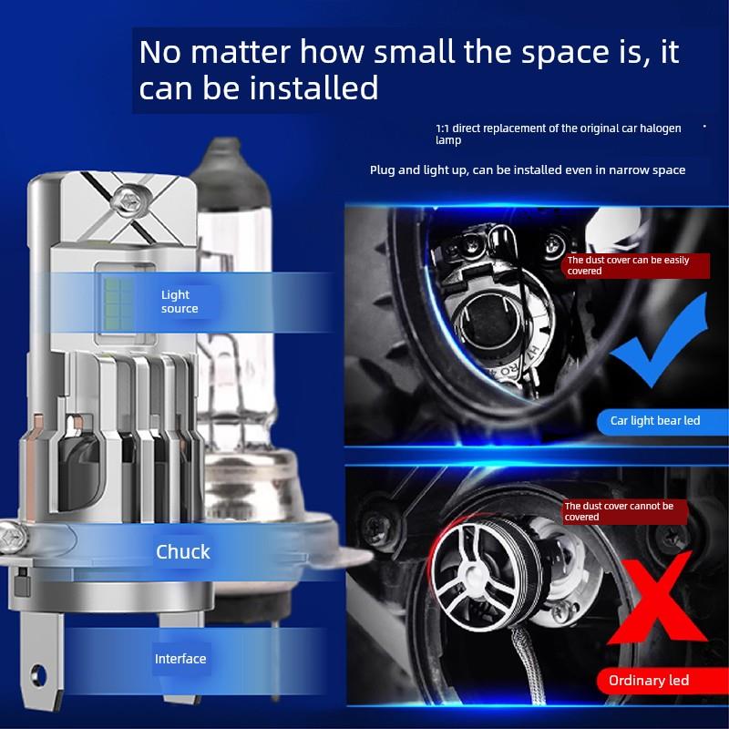 现代名画Led大灯改装专用远光灯和远光灯前雾灯超亮灯泡14-16-17-