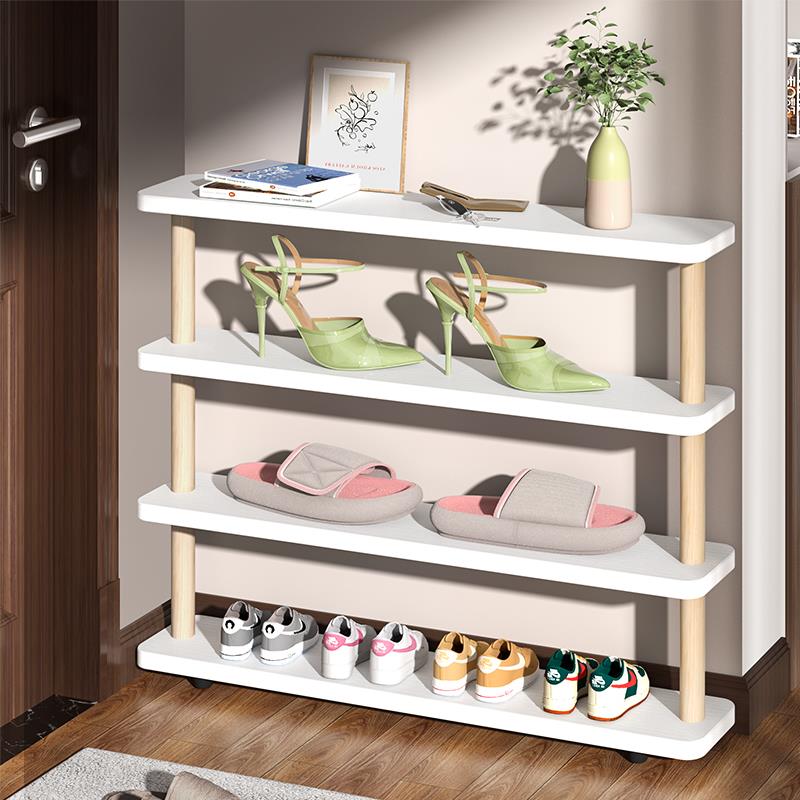 超薄童鞋架门口极窄超窄置物架家用门后小型童鞋专用鞋柜