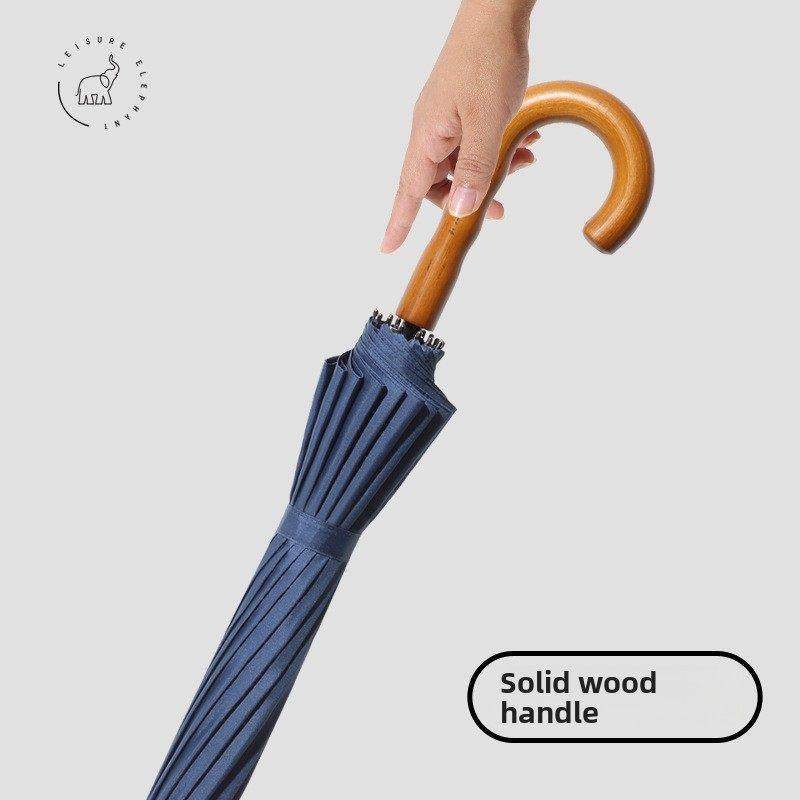 德国16骨超级防风半自动长柄超大伞男士商务超大双科技防风,居家日用,伞,淘宝优惠券,粉丝福利购,淘宝优惠卷