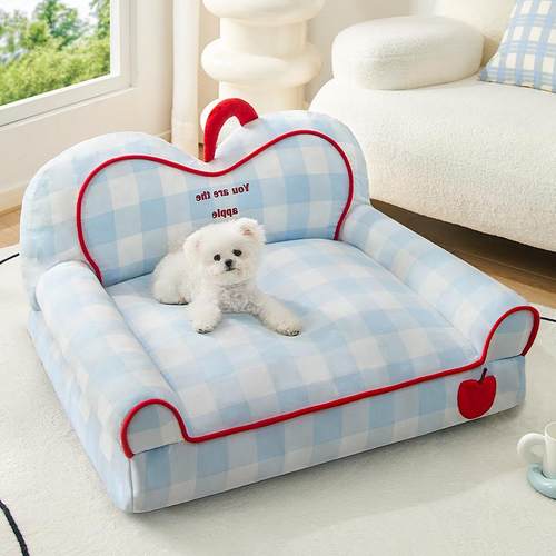 狗窝沙发四季通用可拆洗夏日中小型犬睡觉的狗床泰迪宠物猫咪用品