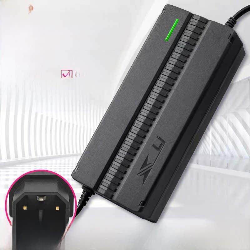 适用于新日锂电池充电器三石电子48V电动车4A天能智能静音Dzl4812