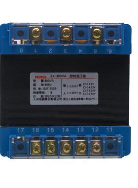 人民电器隔离控制变压器BK50/100/200W机床380V转220/110/36/24V